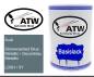 Preview: Audi, Stonewashed Blue Metallic / Geysirblau Metallic, LD5H / 5Y: 500ml Lackdose, von ATW Autoteile West.